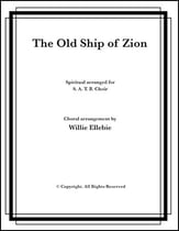 The Old Ship of Zion SATB choral sheet music cover